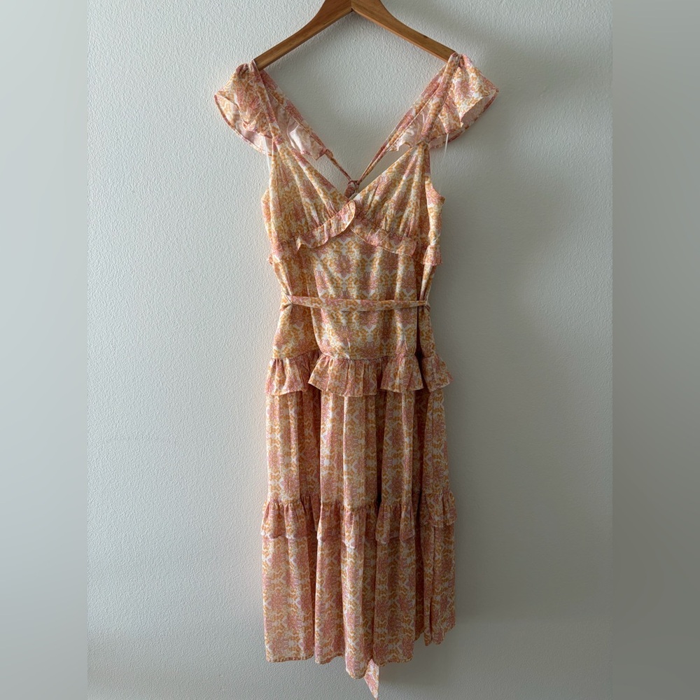 Elegant Floral Maxi Dress